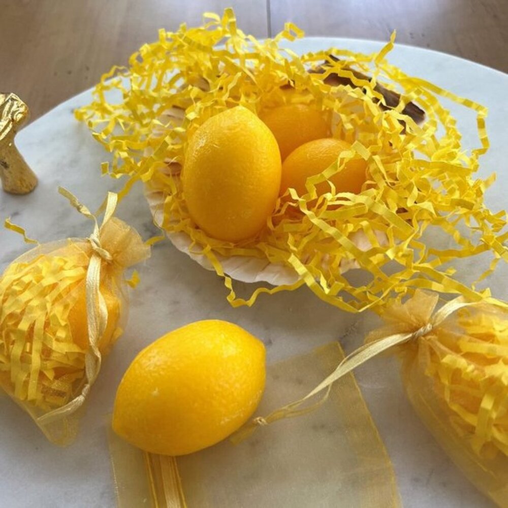 5 small Original Italian Limoncello soaps.